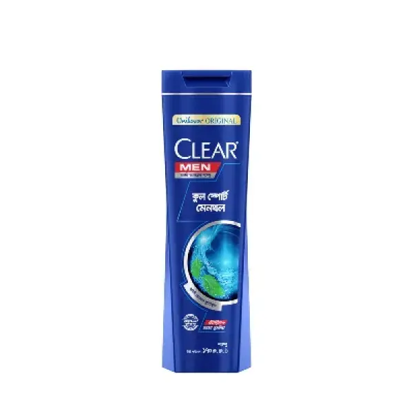 170 ml Clear Shampoo Men Cool Sport Menthol Anti Dandruff