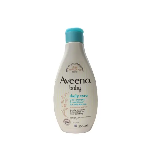 Aveeno Baby Daily Care 2 in 1 Shampoo and Conditioner - 250ml