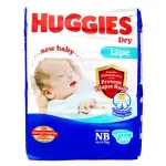 Huggies Dry Tape Baby Diaper (0-5kg)