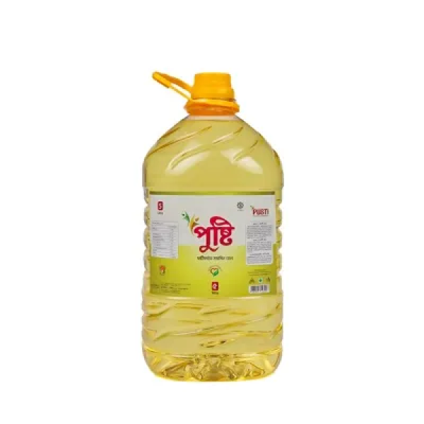 5 ltr Pusti Fortified Soyabean Oil
